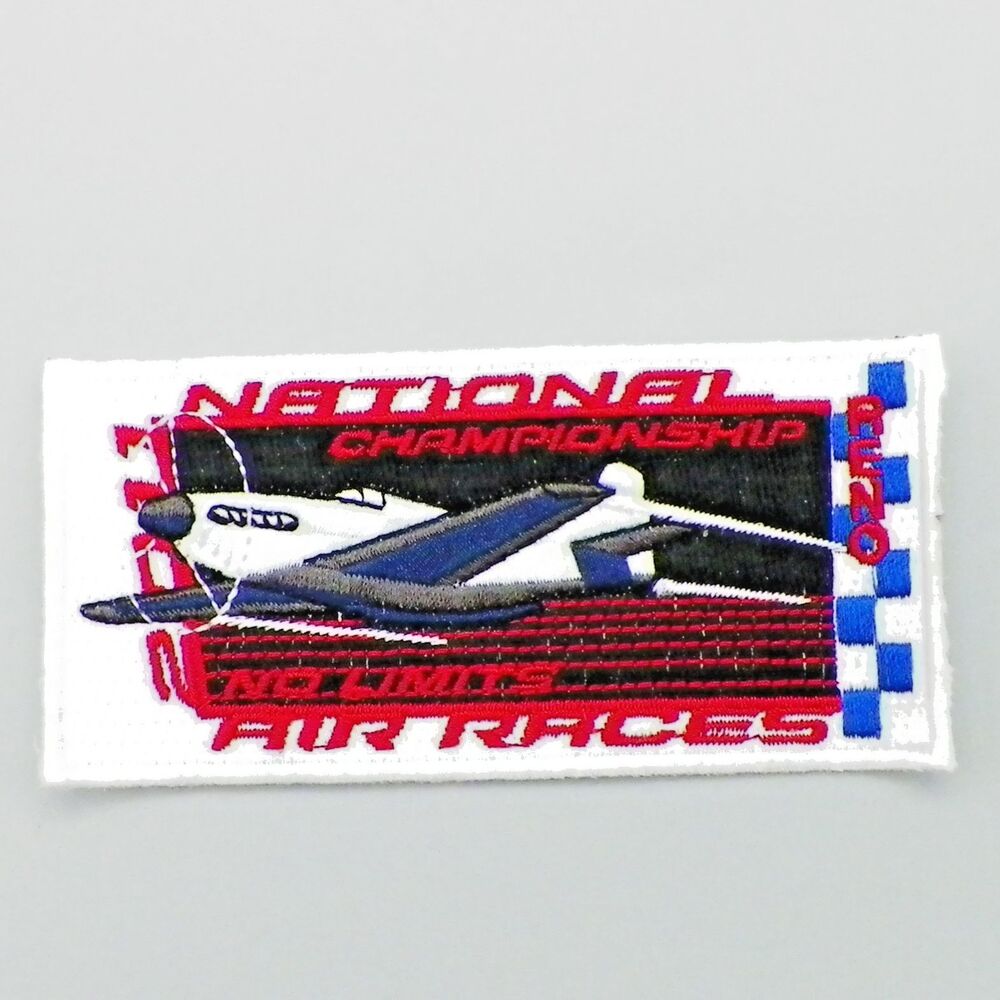 National Championship 2011 No Limits Air Races Reno Nevada Patch New Old Stock